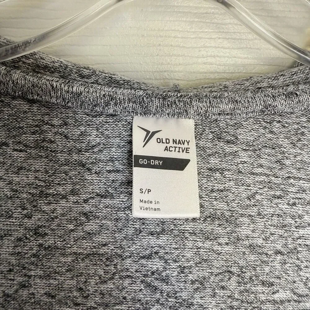 Old Navy Active Gray Hooded Cardigan Women’s Size SP Open Front Draped